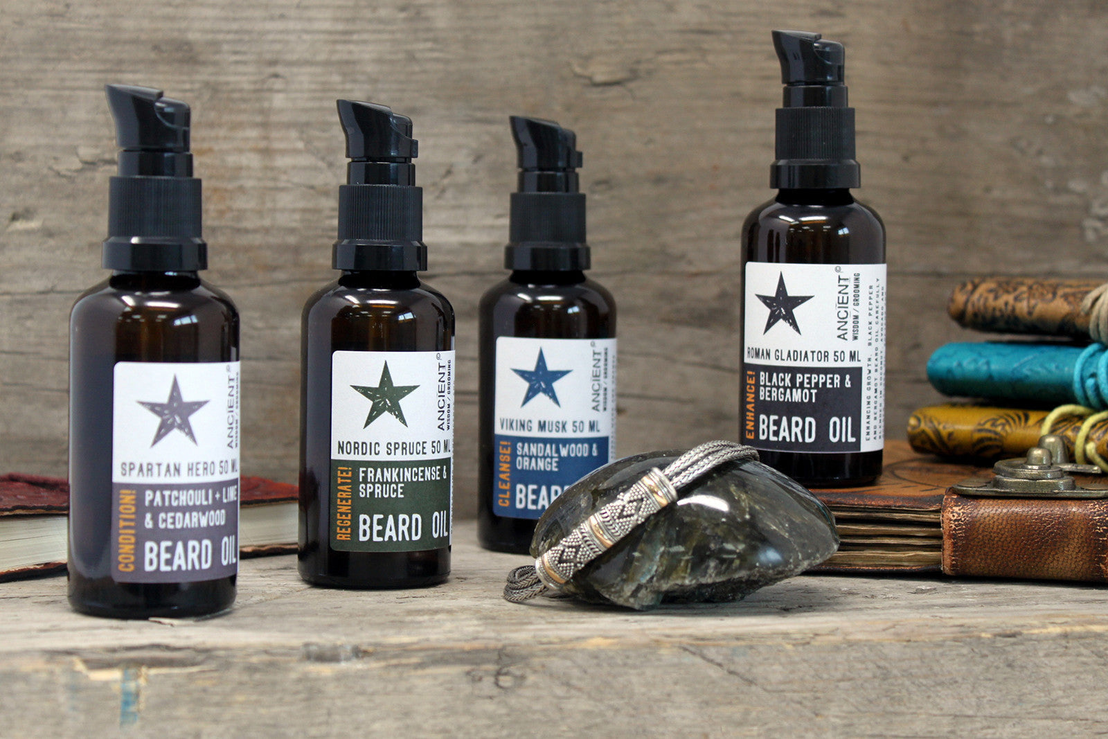 Peines y Aceites Naturales para la Barba