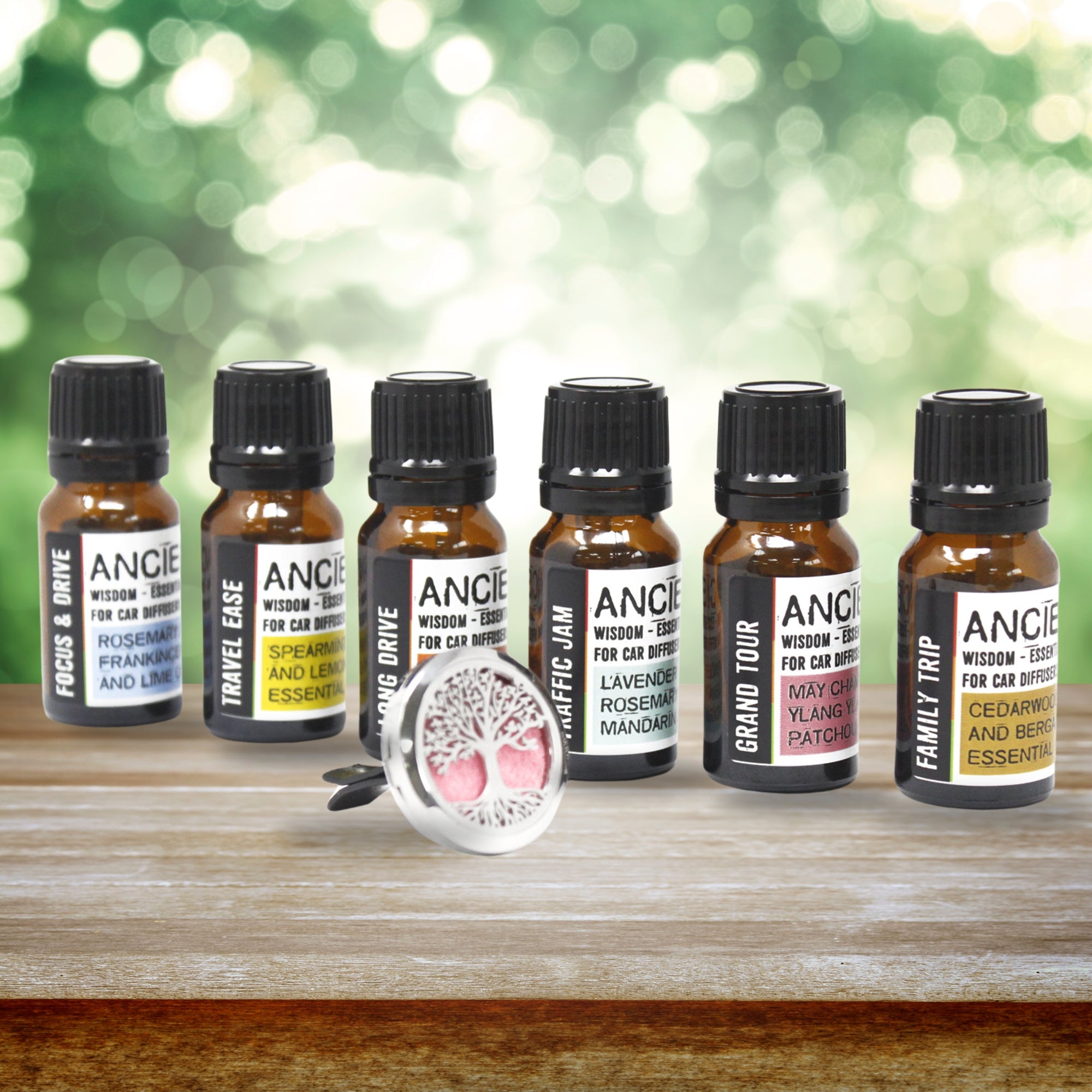 Aceites Esenciales para Difusor de Coche