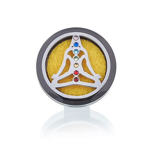 Kit difusor para coche - Yoga chakra - 30mm