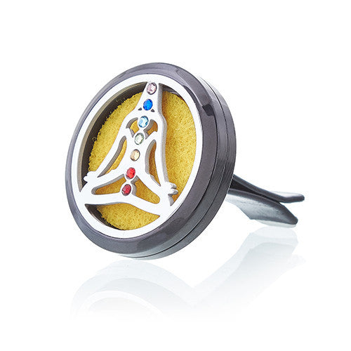 Kit difusor para coche - Yoga chakra - 30mm