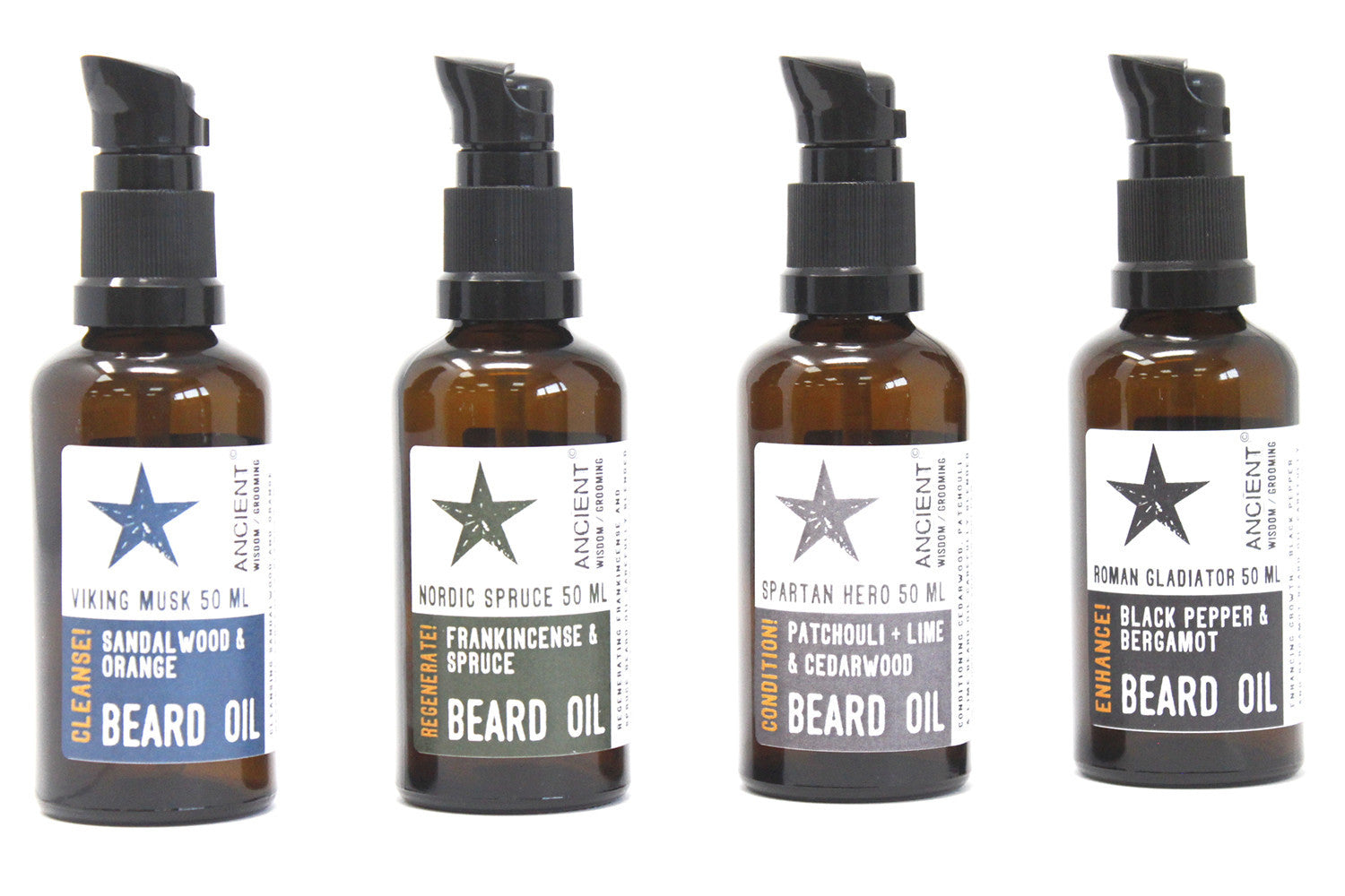 Aceite para la barba - Héroe Espartano - 50ml