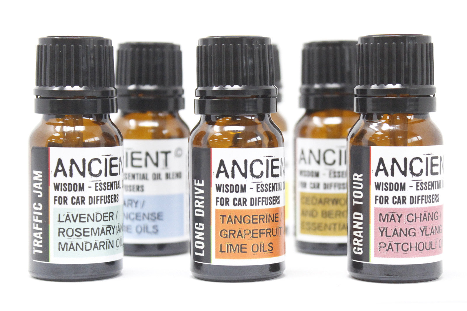 Aceite Esencial para difusor de coche 10ml- Romero, Limón, Olíbano