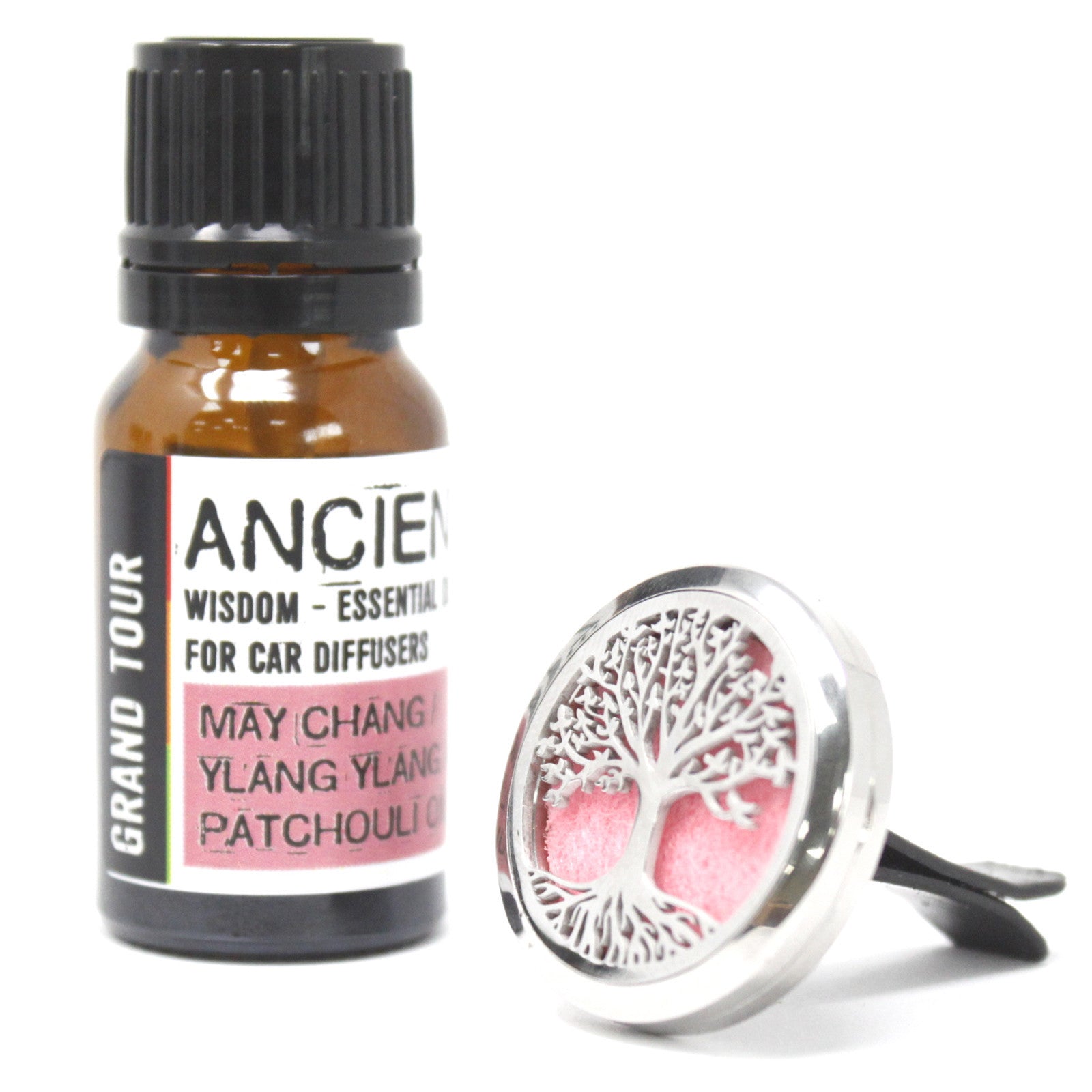 Aceite Esencial para difusor de coche 10ml - May Chang, Ylang Ylang, Pachuli