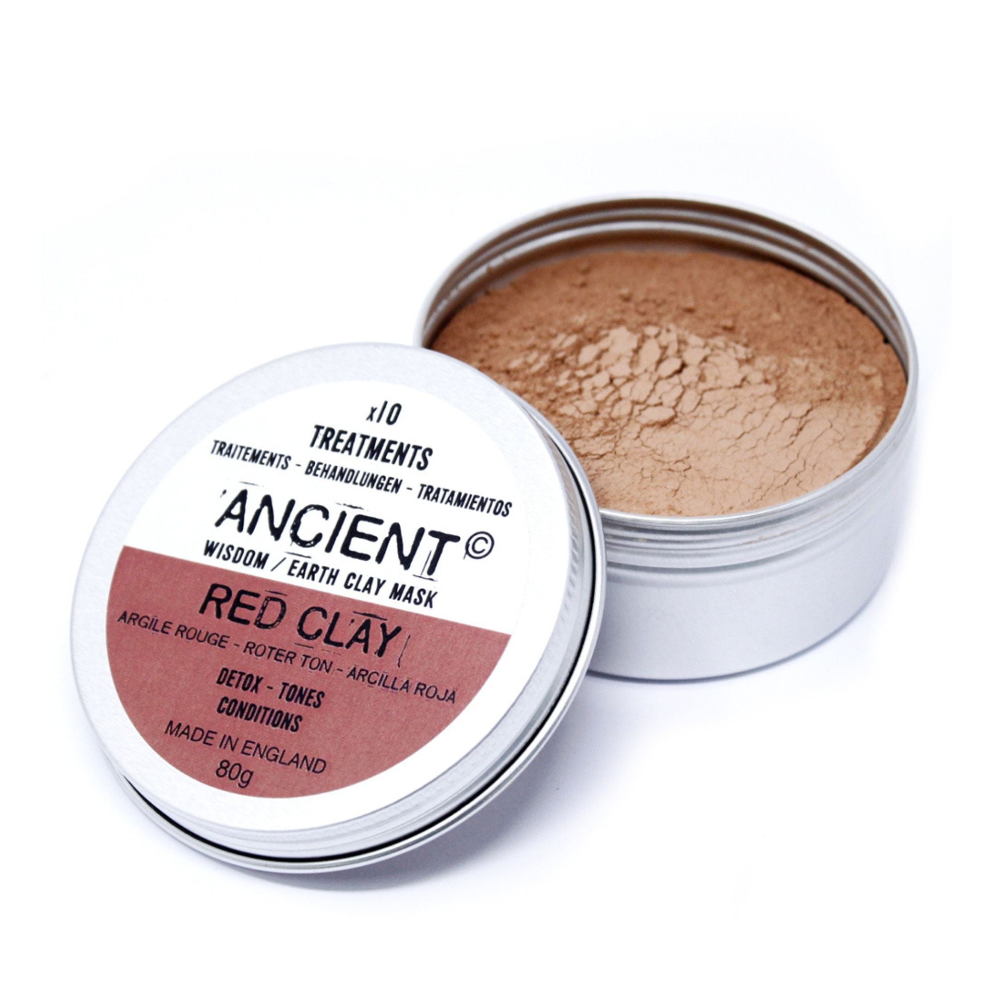 Mascarilla de Arcilla Roja 80g