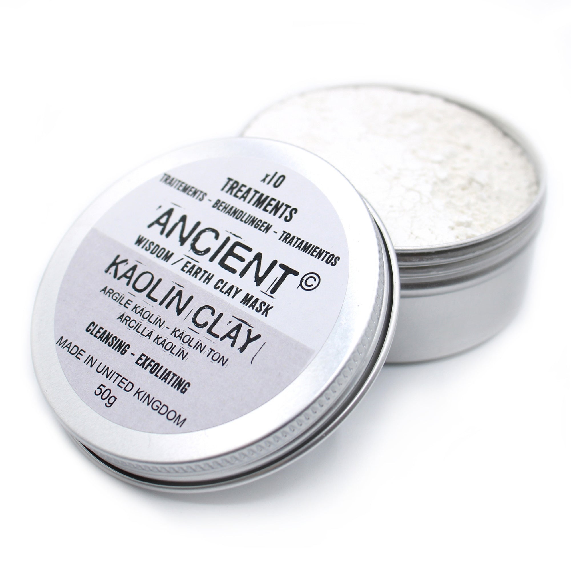 Mascarilla de Arcilla de Caolín 50g