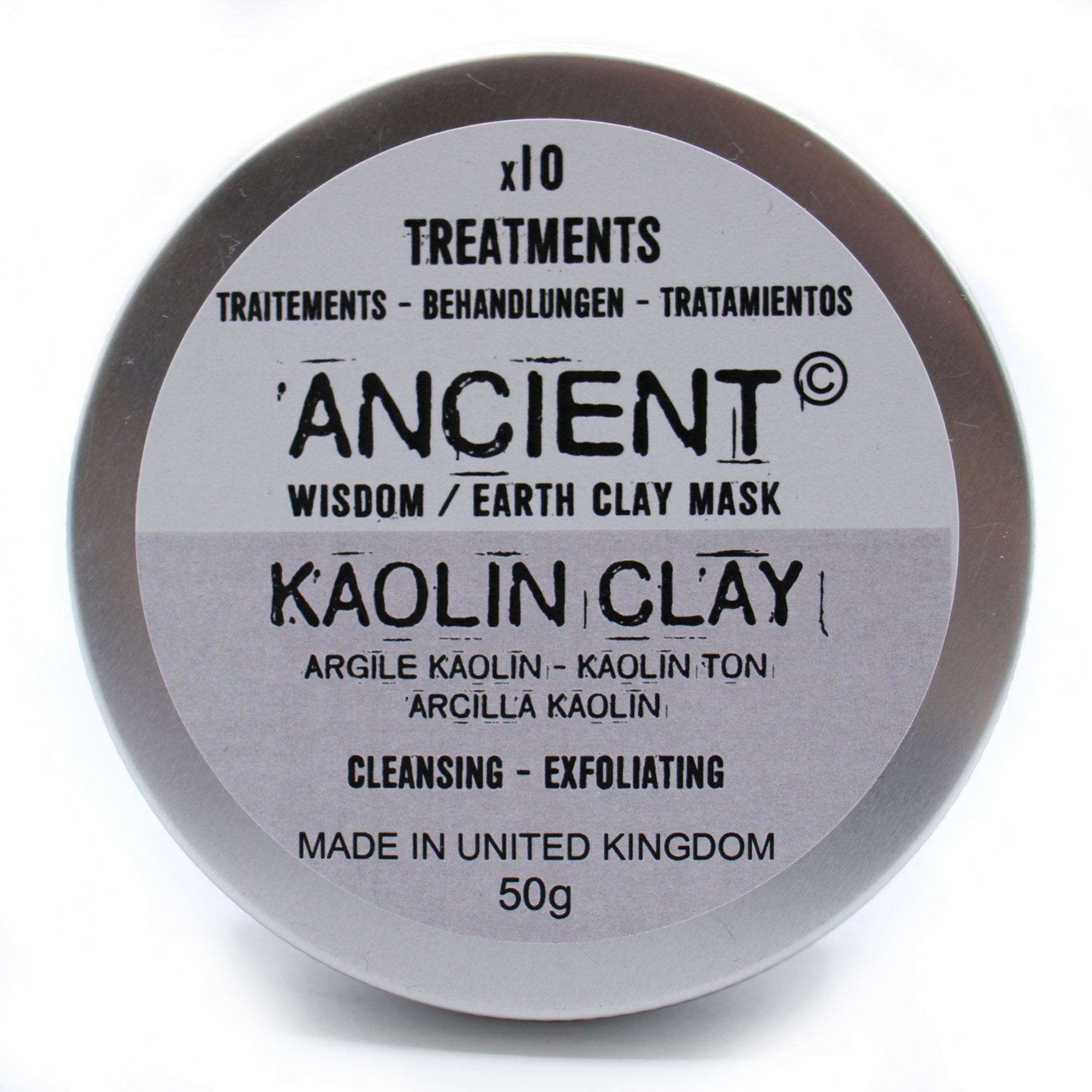 Mascarilla de Arcilla de Caolín 50g