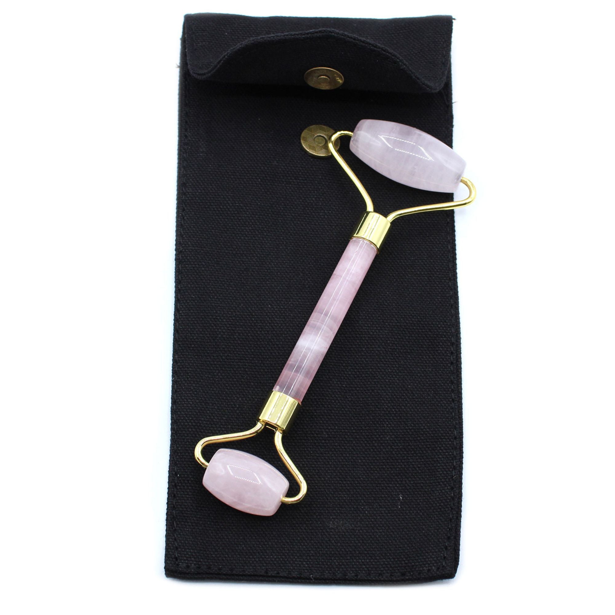 Rodillo Piedras Preciosas para Cara - Cuarzo rosa