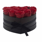 Caja de Regalo - Flor de Jabón 13 Rosas rojo - Corazón