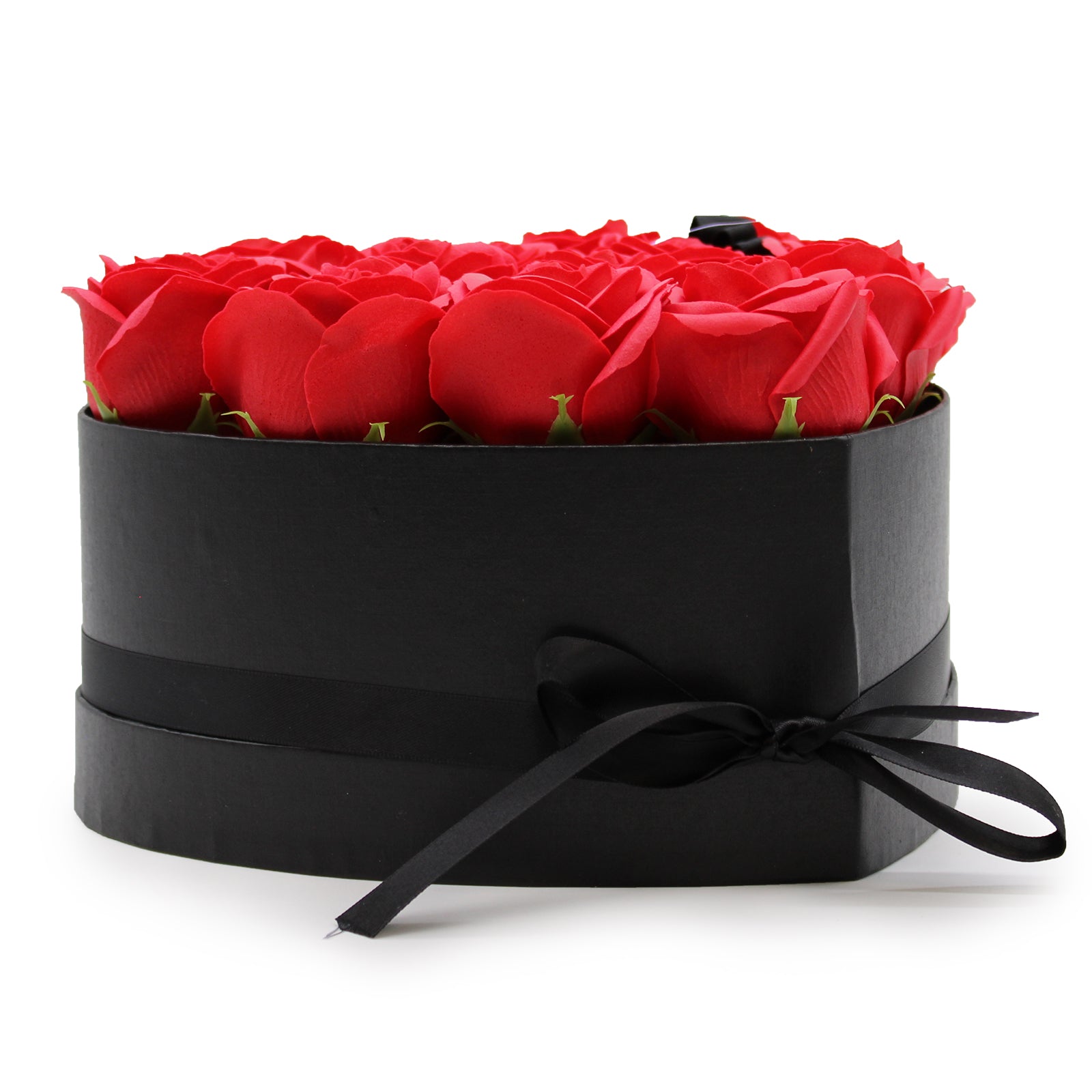 Caja de Regalo - Flor de Jabón 13 Rosas rojo - Corazón