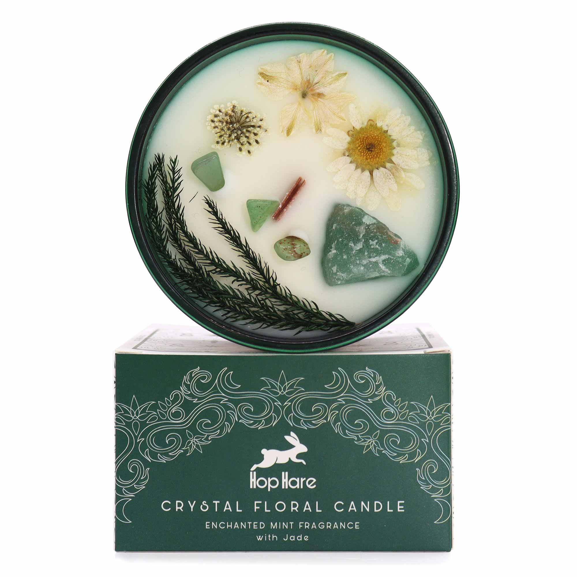 Vela Mágica de Flor y Cristal - Mago