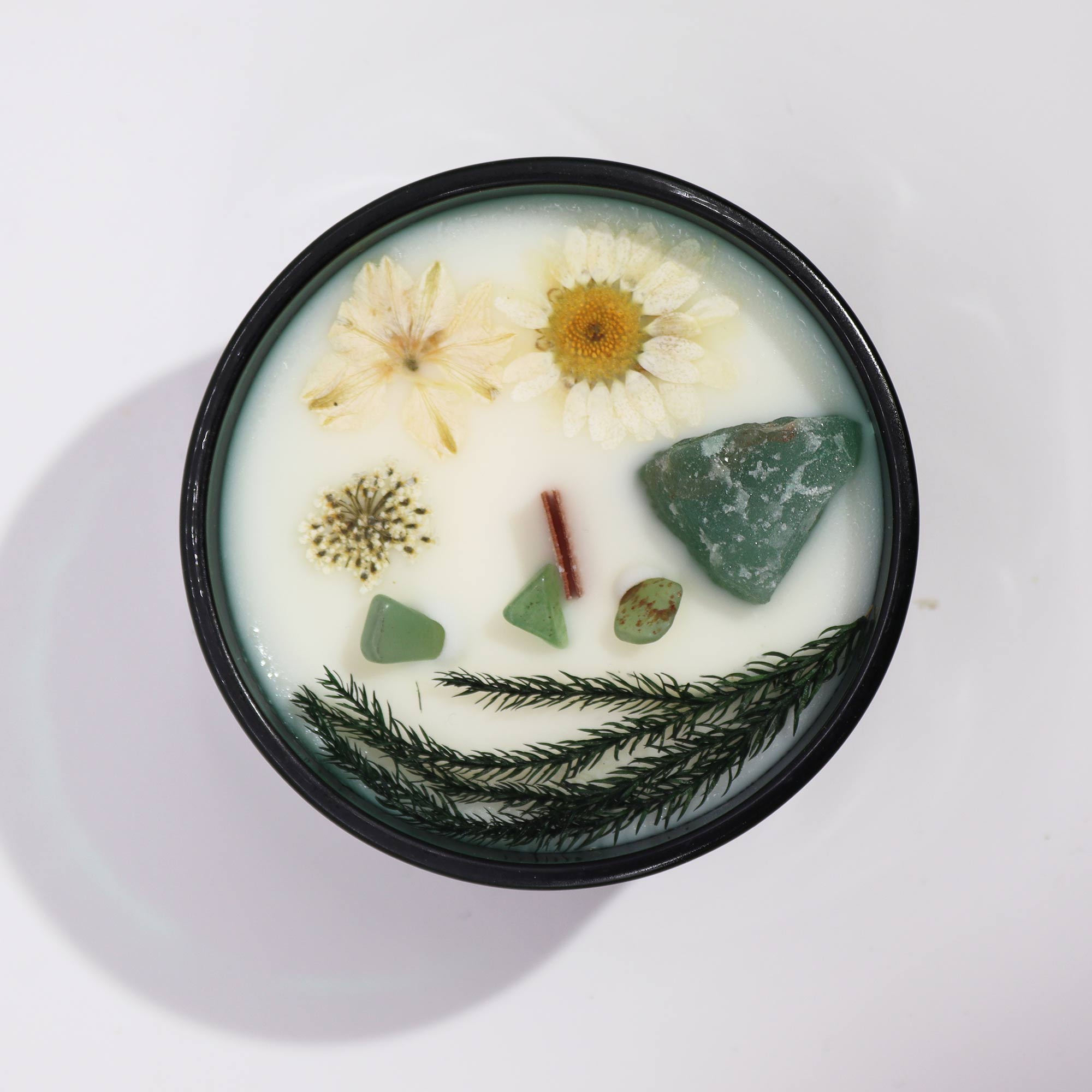 Vela Mágica de Flor y Cristal - Mago