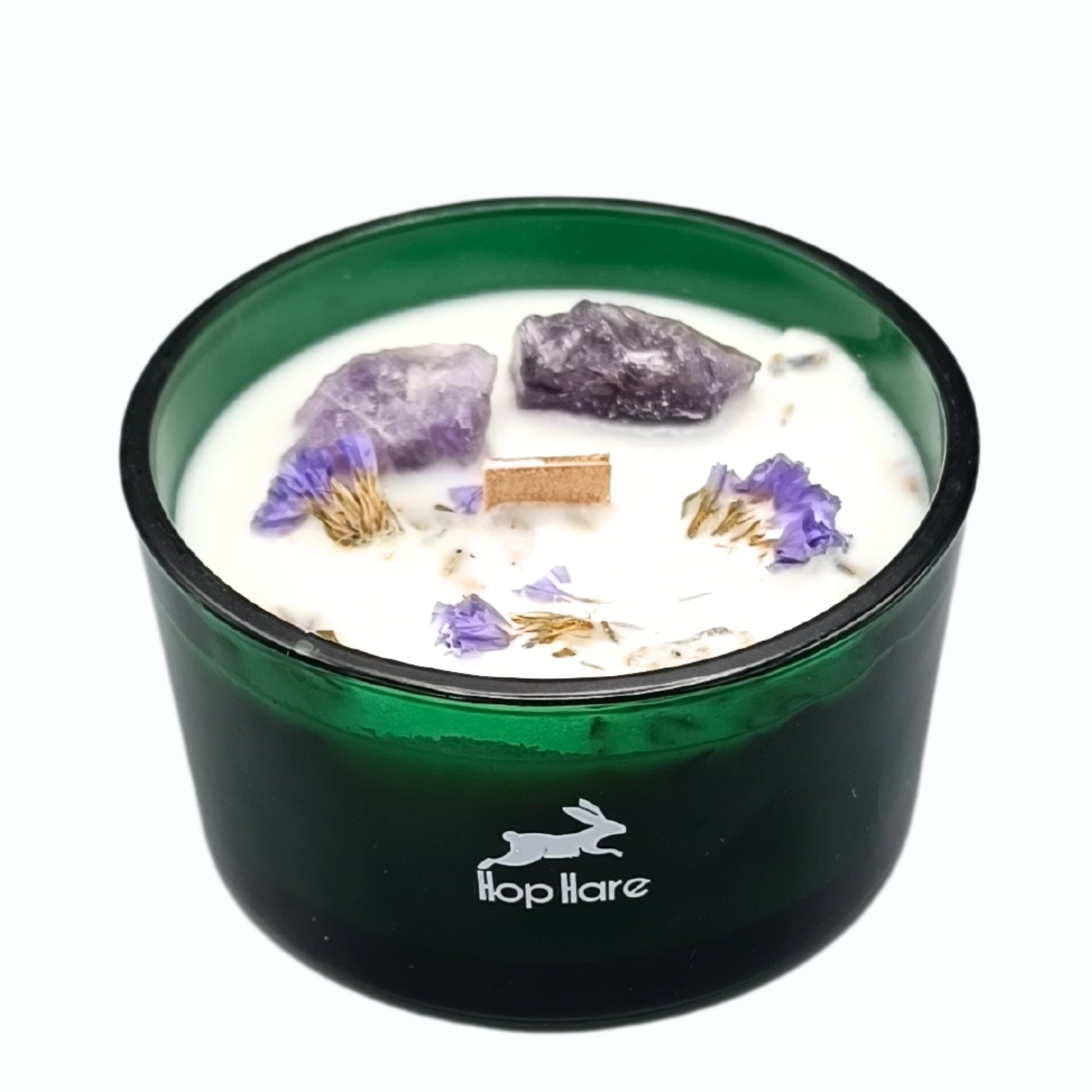 Vela Mágica de Flor y Cristal - Luna