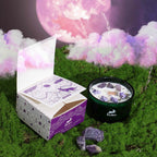 Vela Mágica de Flor y Cristal - Luna
