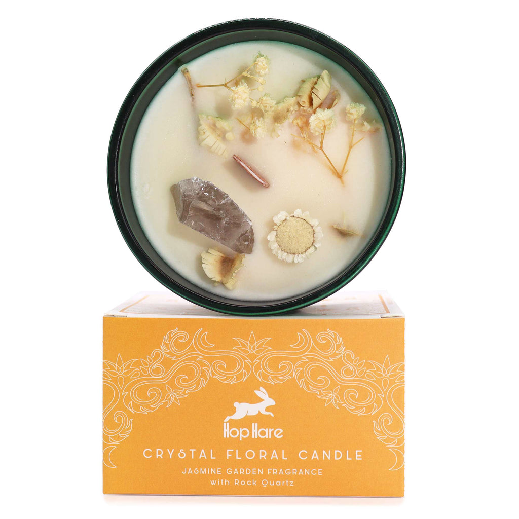 Vela Mágica de Flor y Cristal - León