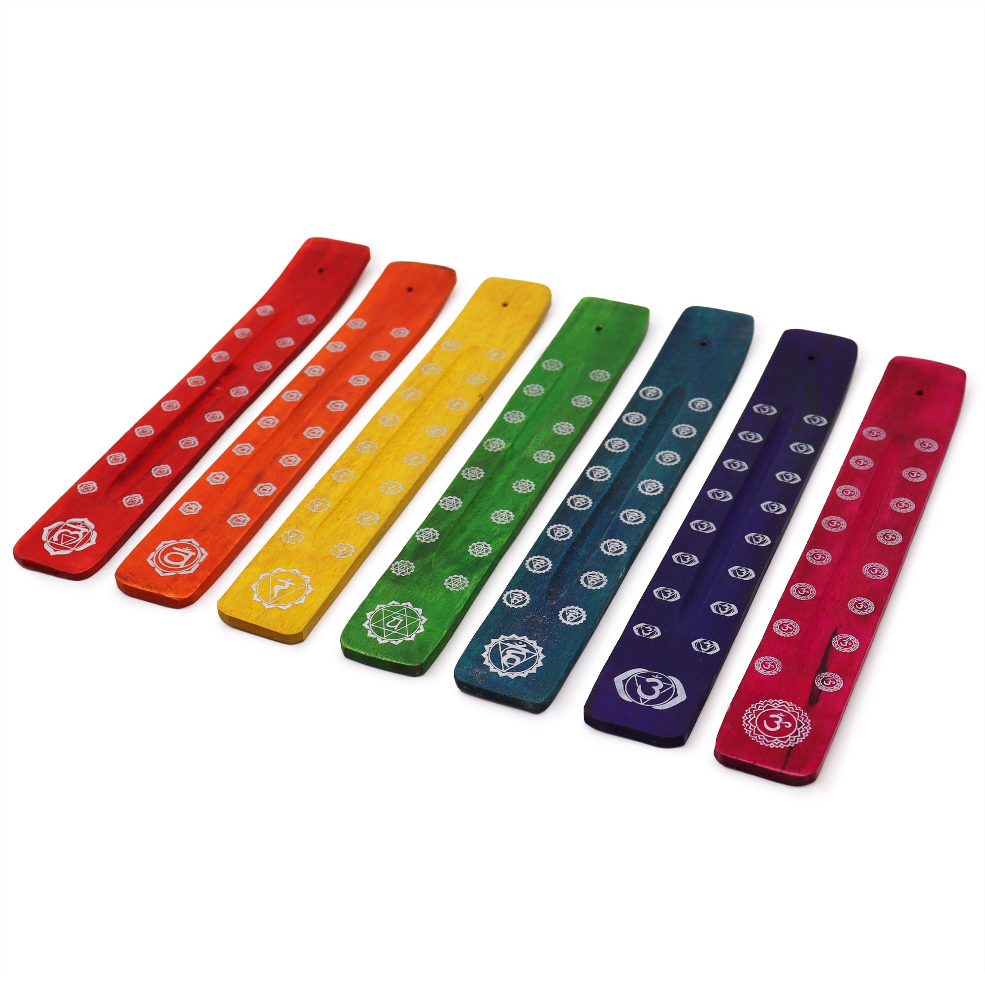 Conjunto de 7 Quemadores de Incienso – Chakras