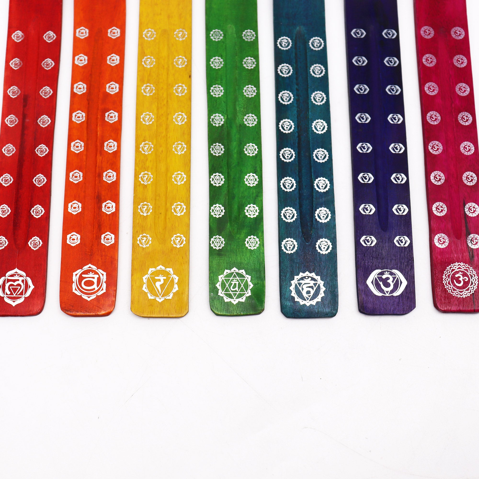 Conjunto de 7 Quemadores de Incienso – Chakras