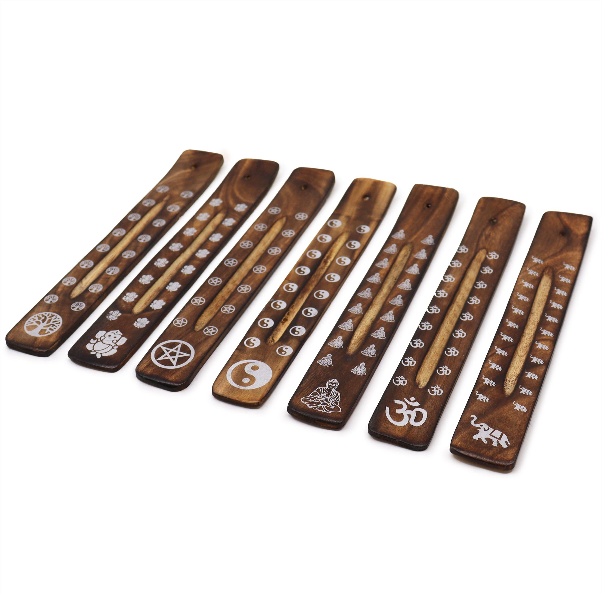 Soportes de Incienso – Madera de Mango Natural