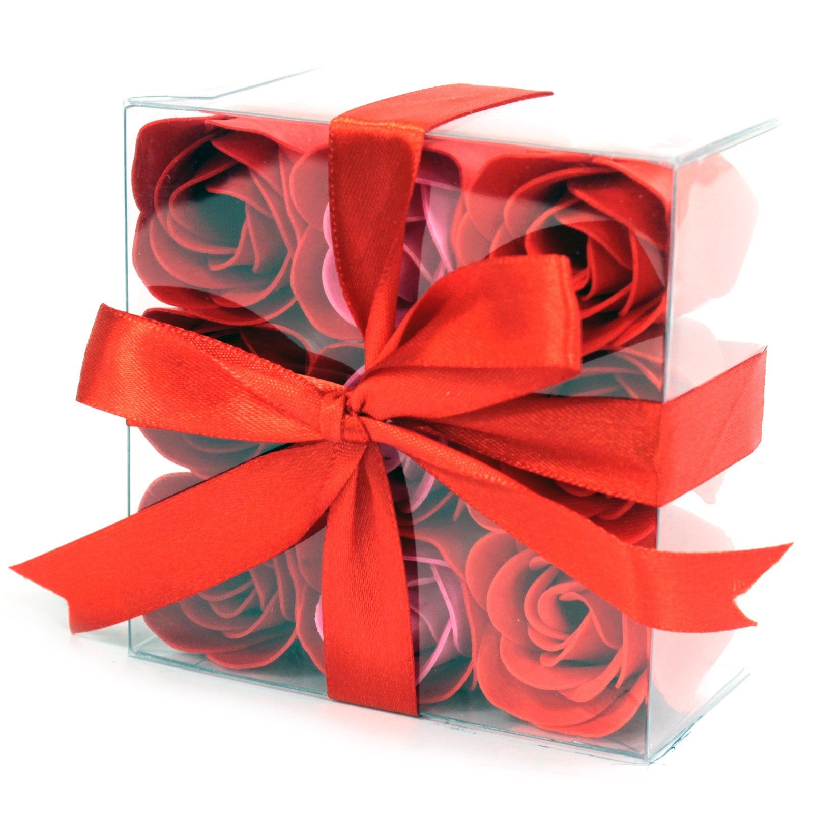 Set de 9 flores de Jabón - Rosas rojas