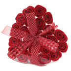 Set de 24 flores de Jabón - Rosas roja