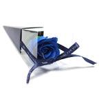 Rosa simple - Rosa azul