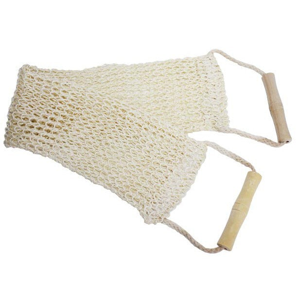 Cinta exfoliante yute - Espalda