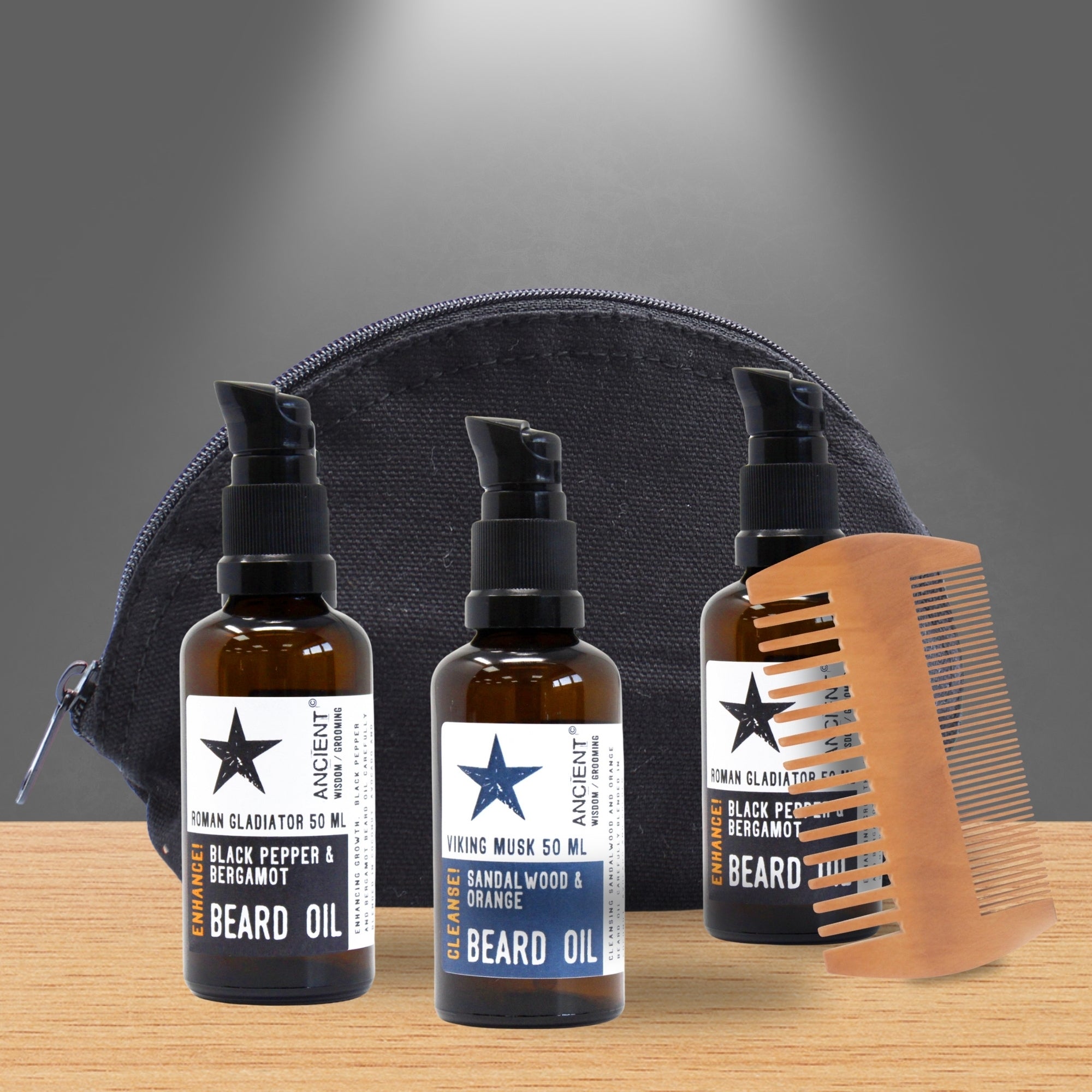 Pack de Cuidado para Barba – Salud y Brillo Natural