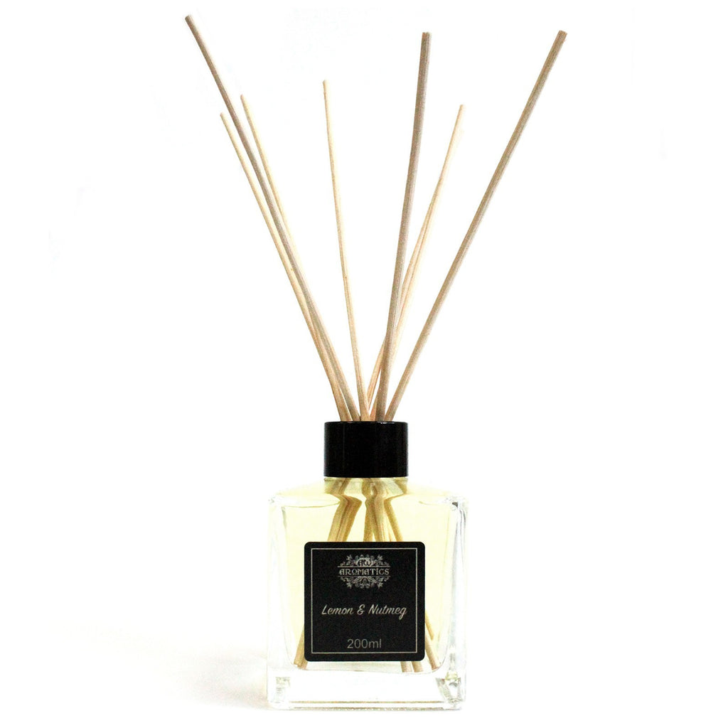 Stick de Varillas con Aceites Esenciales - Limón y Nuez moscada