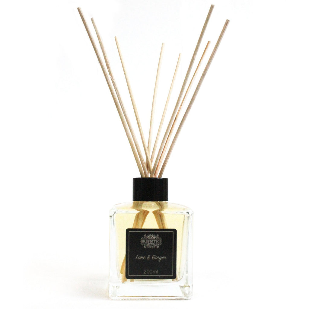 Stick de Varillas con Aceites Esenciales - Lima y Jengibre