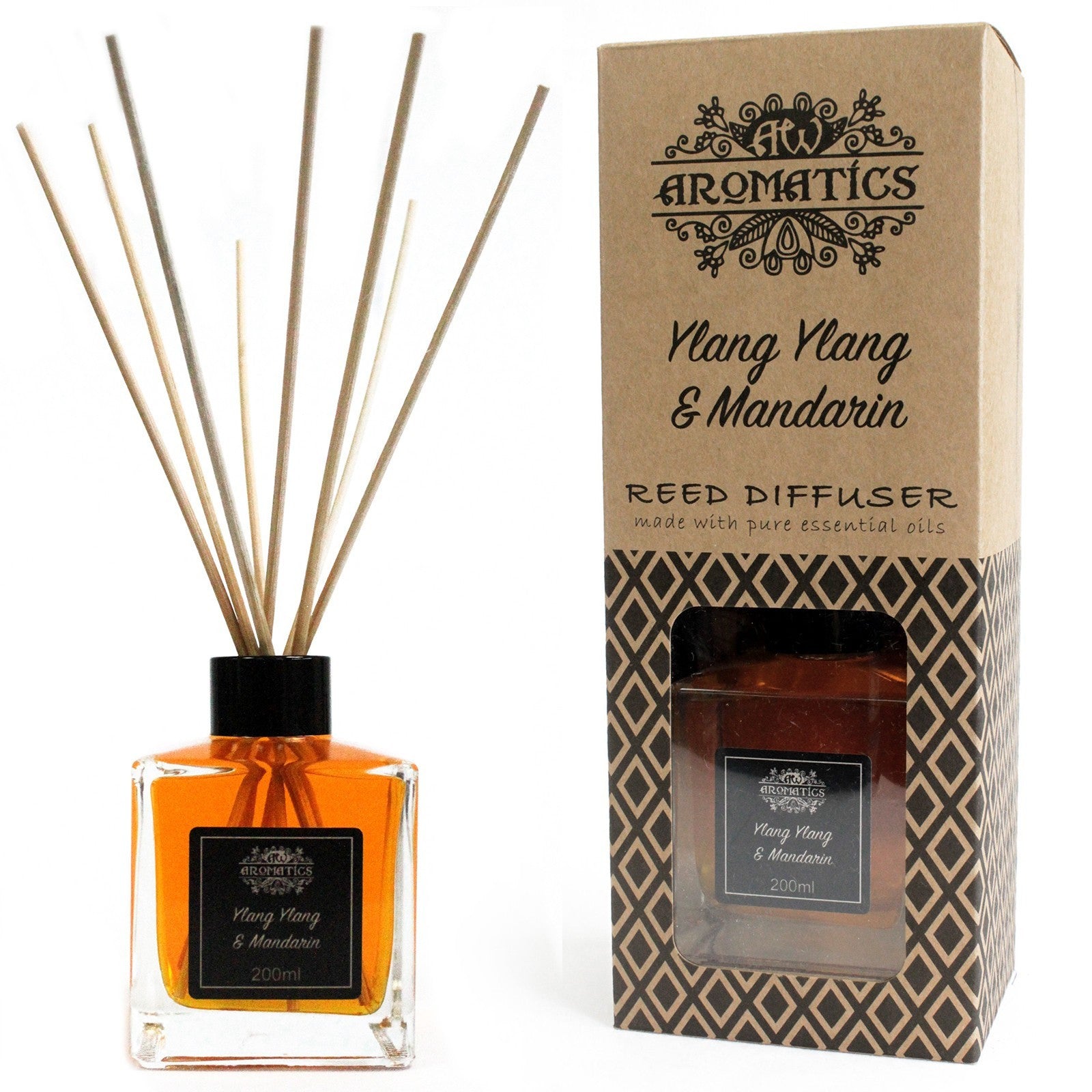 Stick de Varillas con Aceites Esenciales - Ylang Ylang & Mandarina