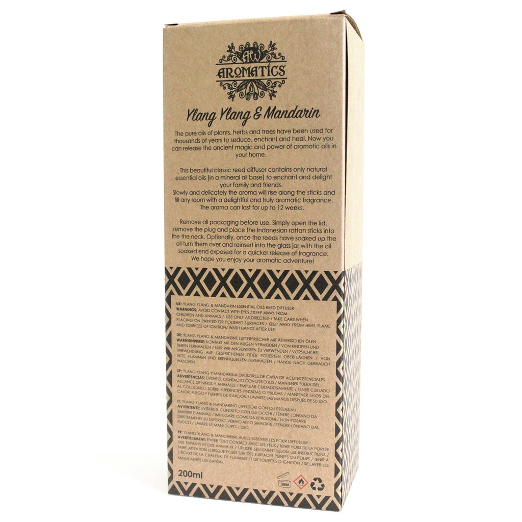 Stick de Varillas con Aceites Esenciales - Ylang Ylang & Mandarina