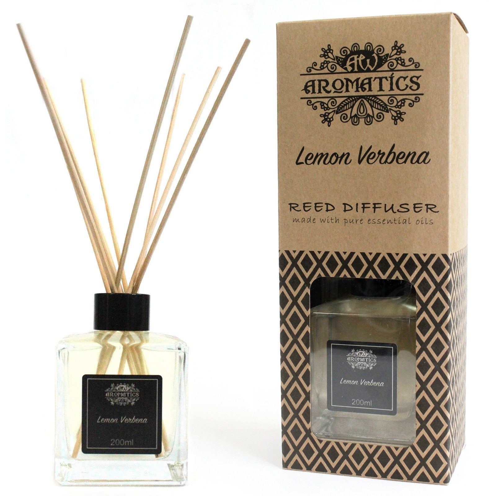 Stick de Varillas con Aceites Esenciales - Verbena de limón