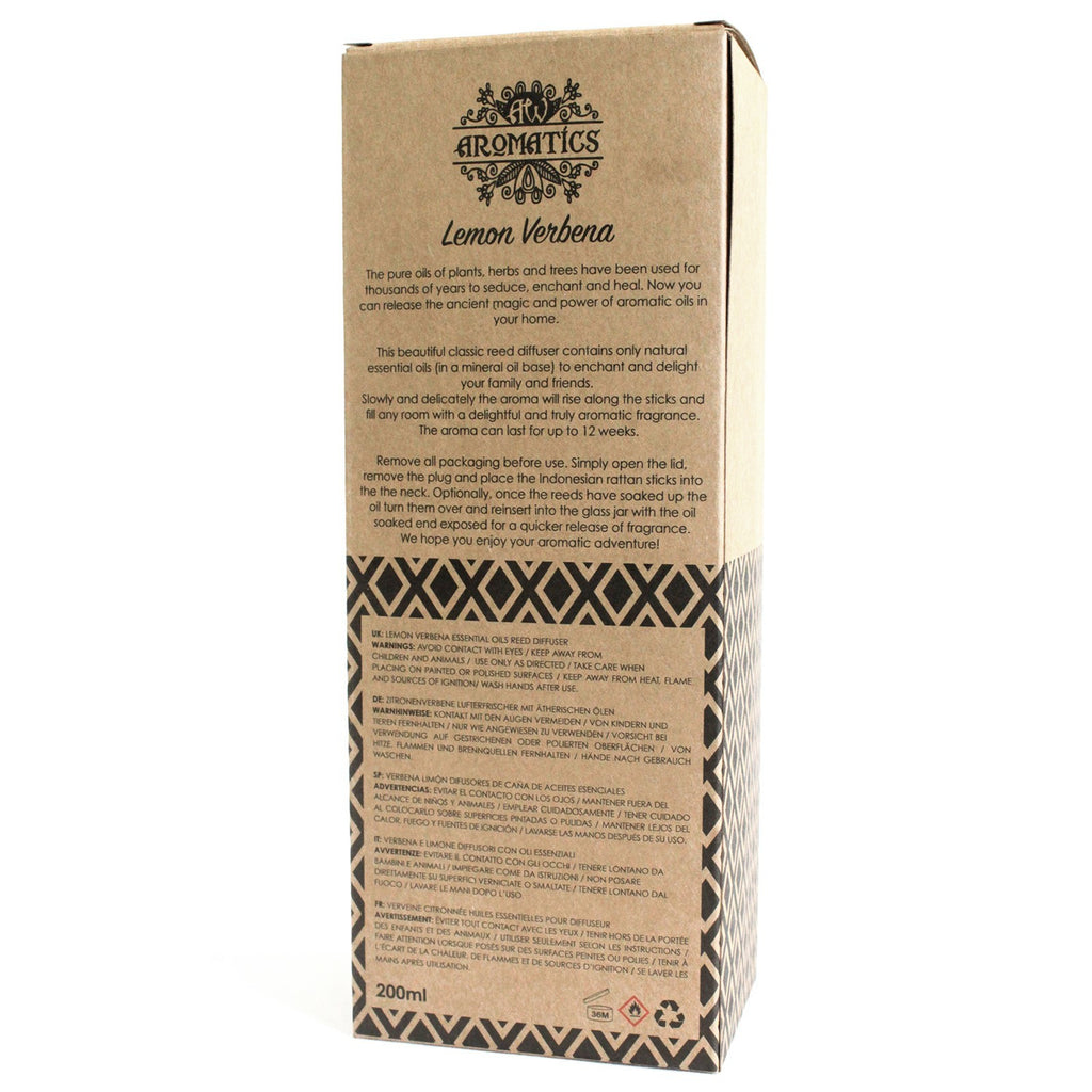 Stick de Varillas con Aceites Esenciales - Verbena de limón
