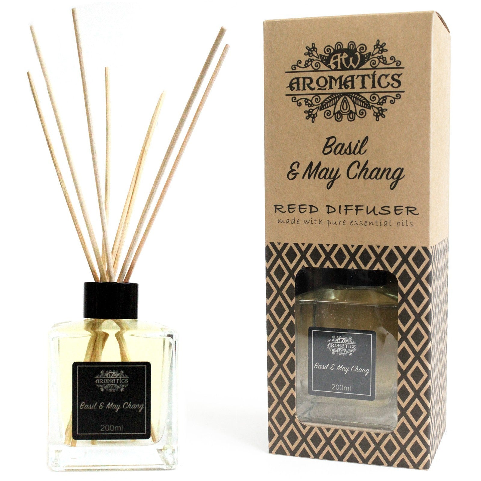 Stick de Varillas con Aceites Esenciales - Albahaca y Maychang