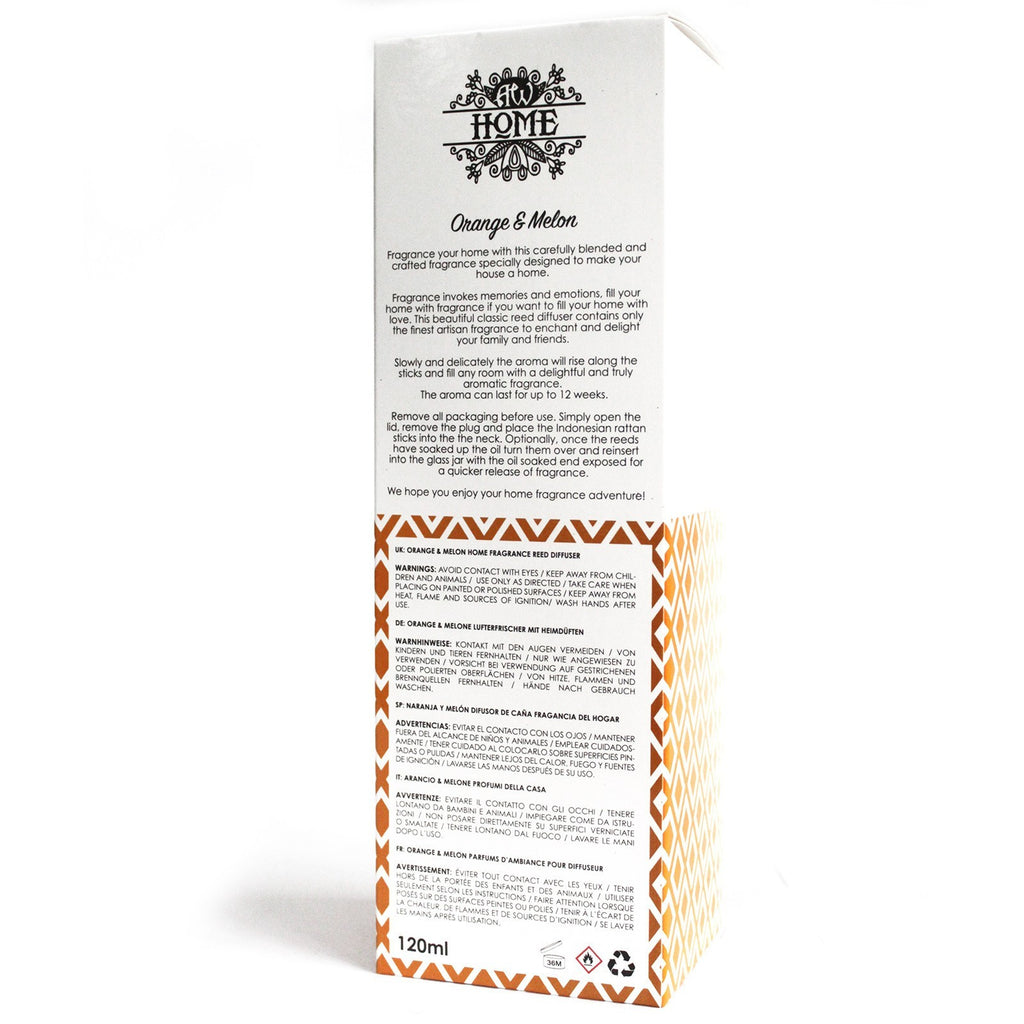 Stick Aromático 120ml - Naranja y Melón