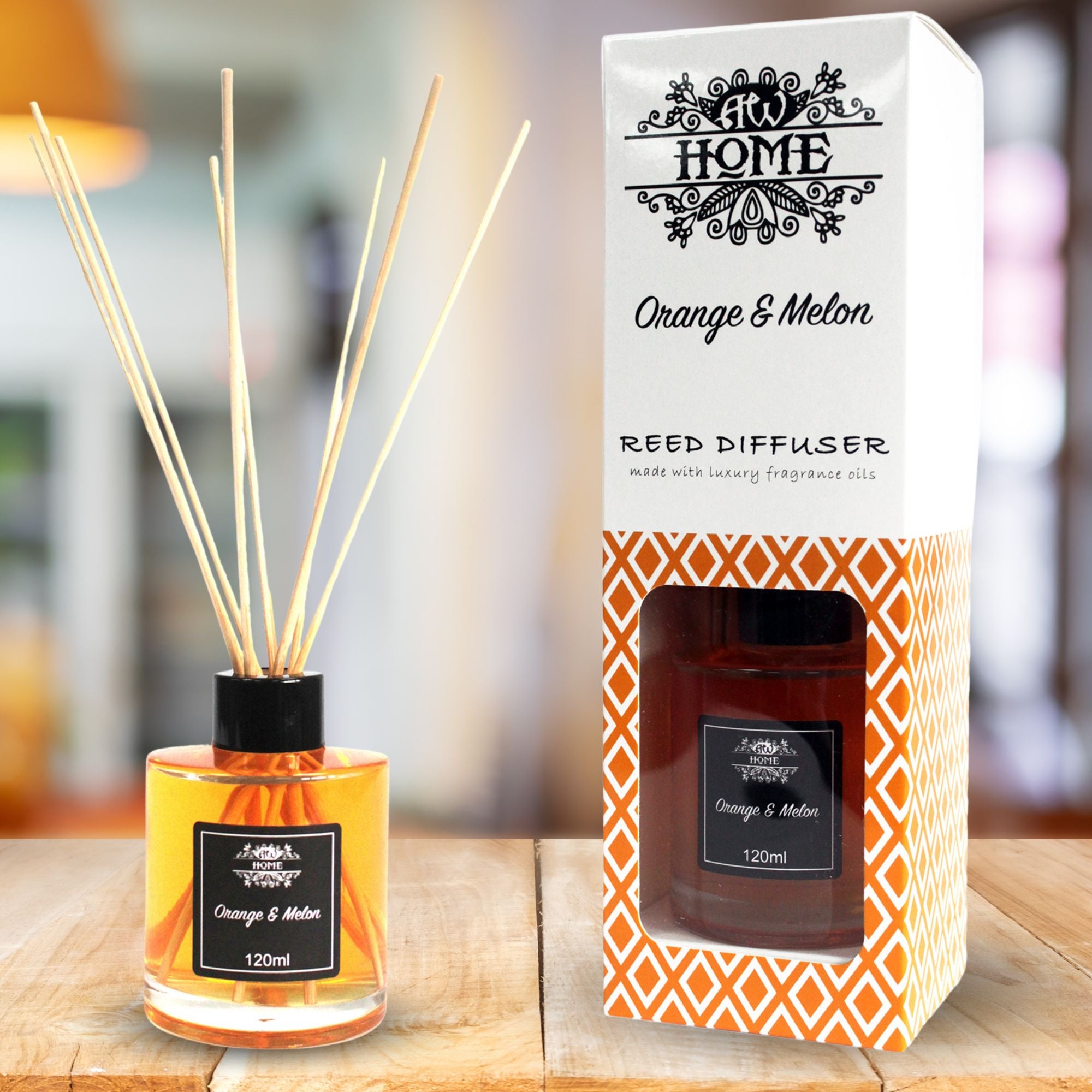 Stick Aromático 120ml - Naranja y Melón