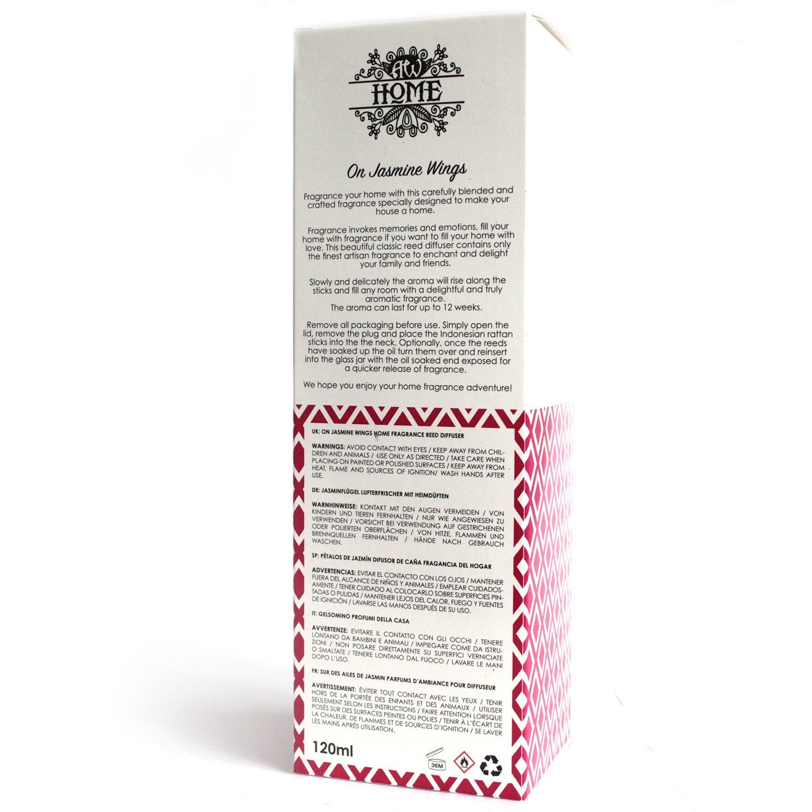 Stick Aromático 120ml - Jazmín