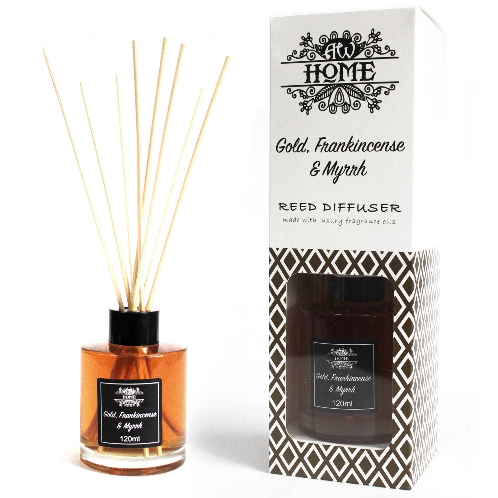 Stick Aromático 120ml - Oro, Incienso y Mirra