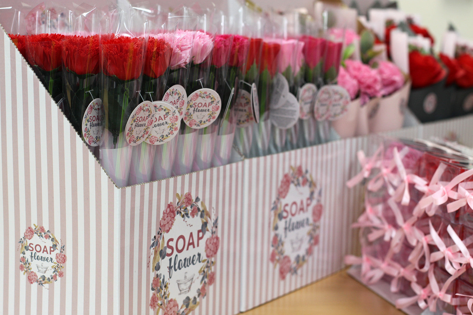 Flor de Jabón - Rosas Pequeñas