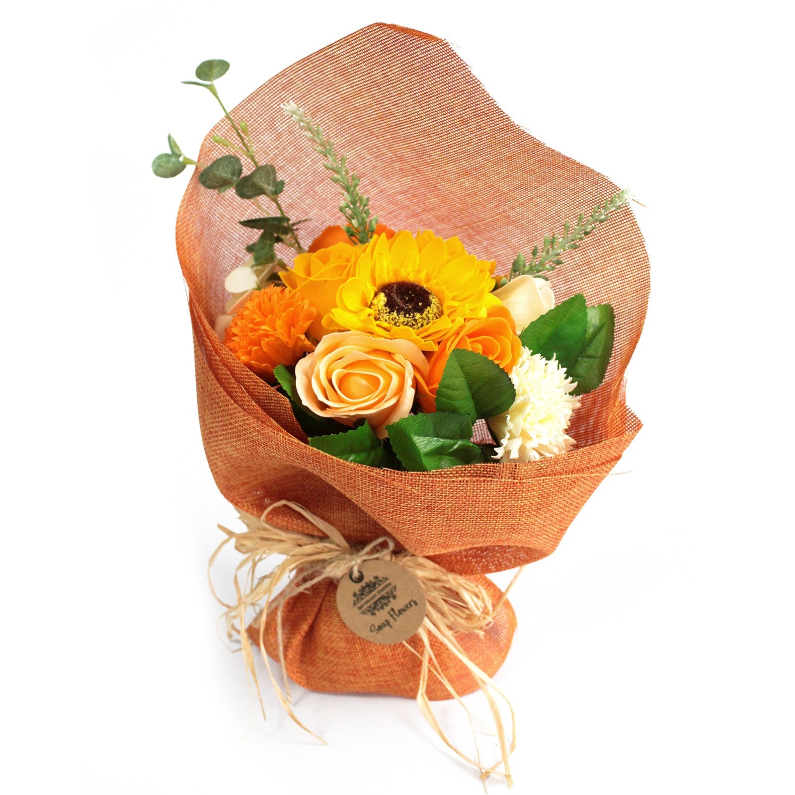 Ramo Flores de Jabón - Naranja