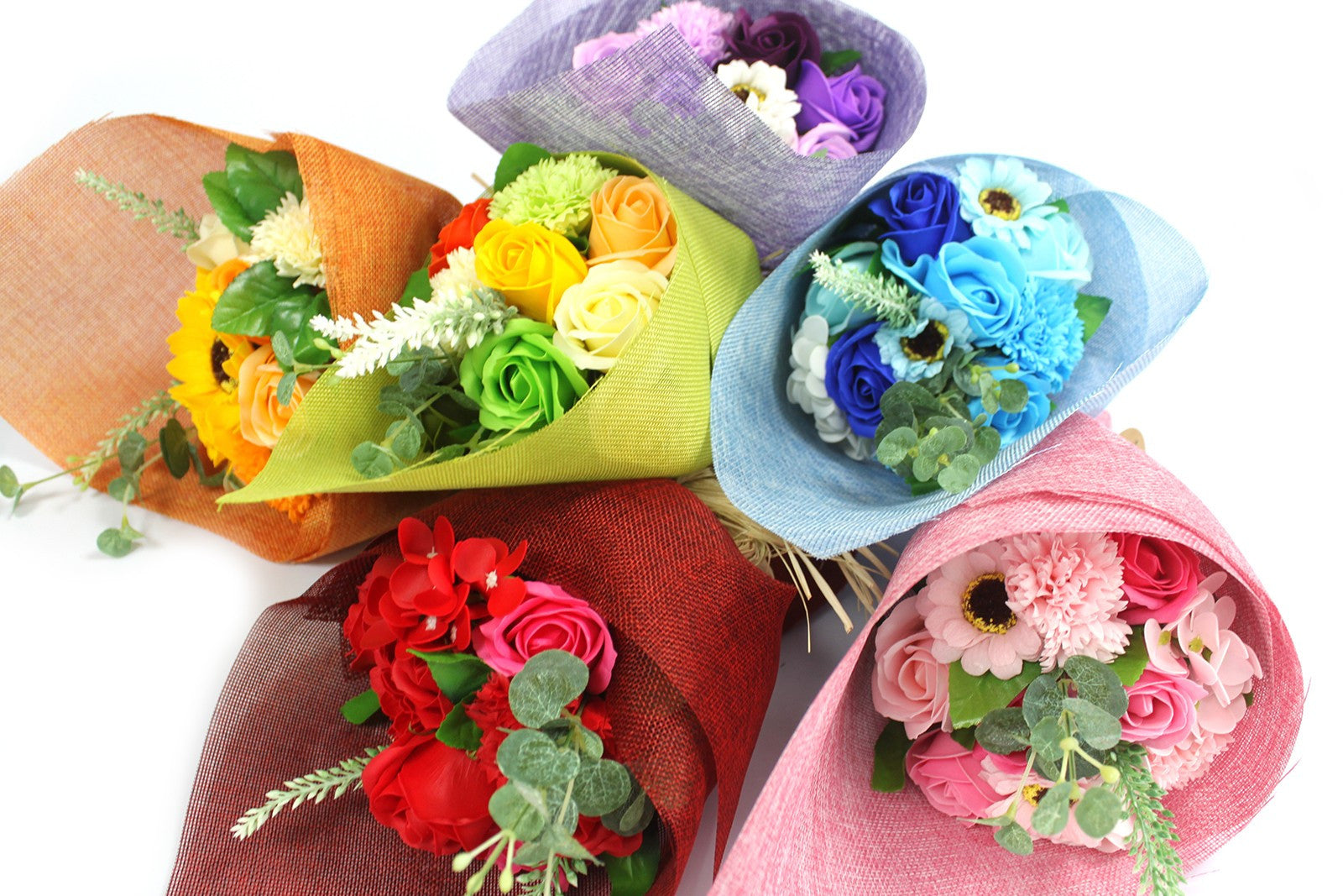 Ramo Flores de Jabón - Rosa