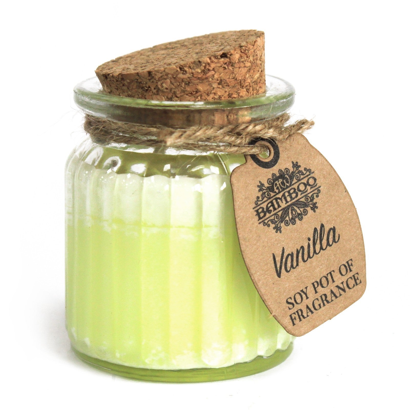 Vela de Cera de Soja en Tarro - Vanilla